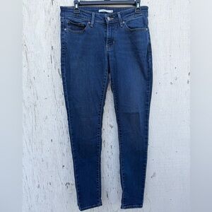 Women’s Dark Blue Slim Stretch Levi’s